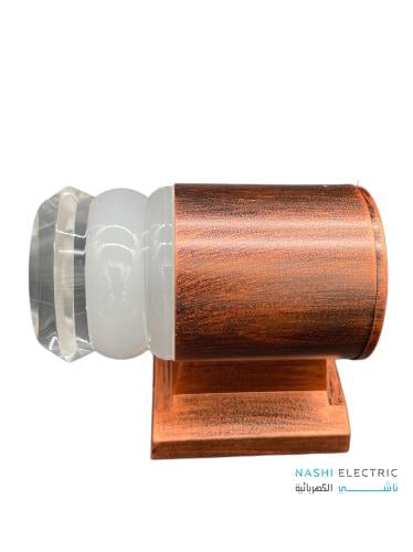 ابليك جلاسي جهة نحاسي إضاءة صفراء