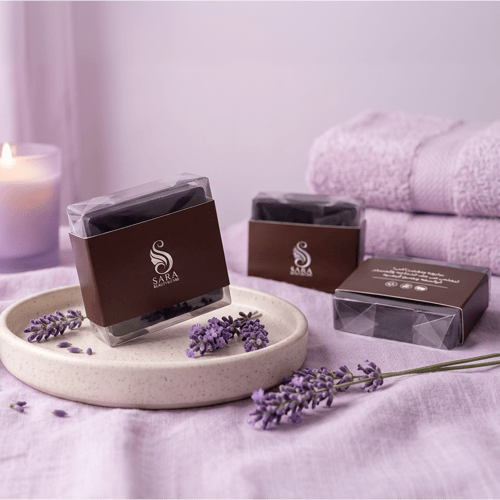 صابونه ومقشر القهوه 2 في 1