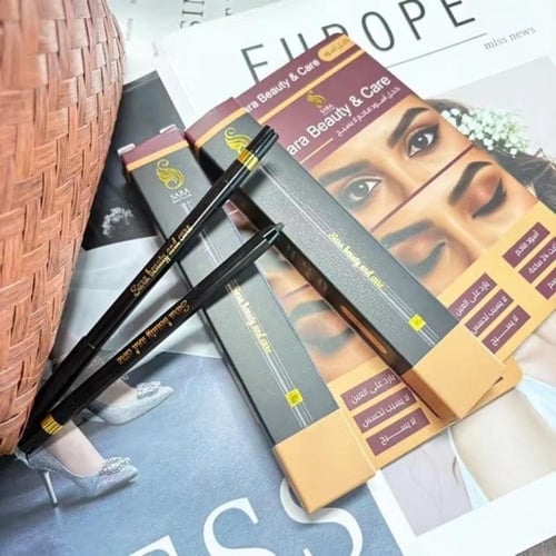 كحل اسود فاحم ضد الماء مع مبراه