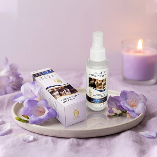 بخاخ تفتيح الشعر بزيت جوز الهند والارقان