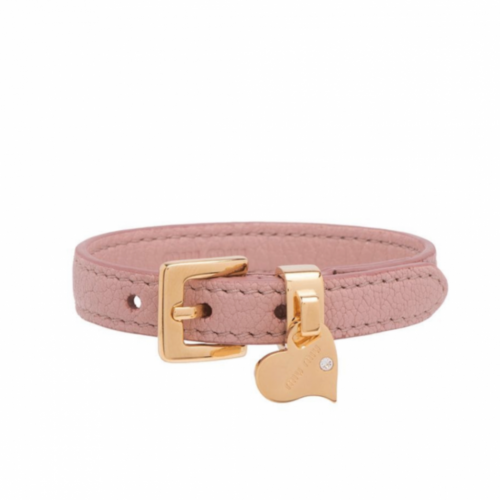 MiuMiu leather bracelet