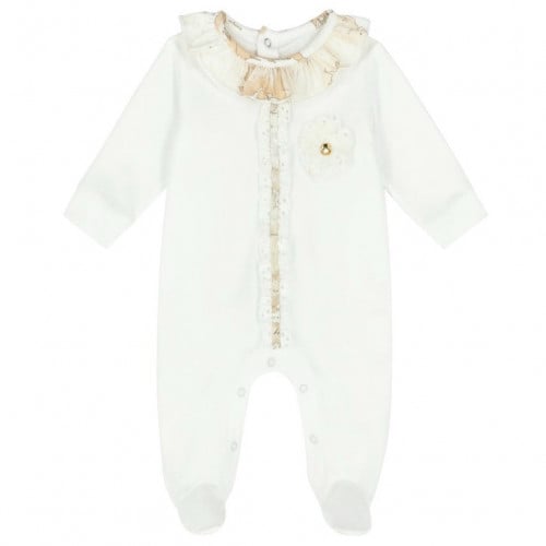 ‏ Alviero Martini White baby girl clothes