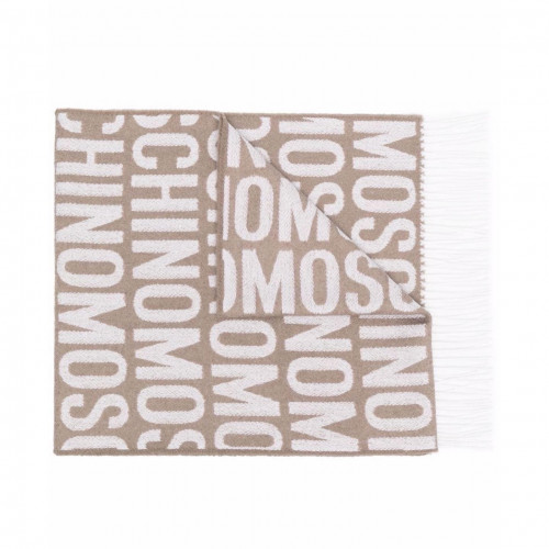 Moschino logo scarf