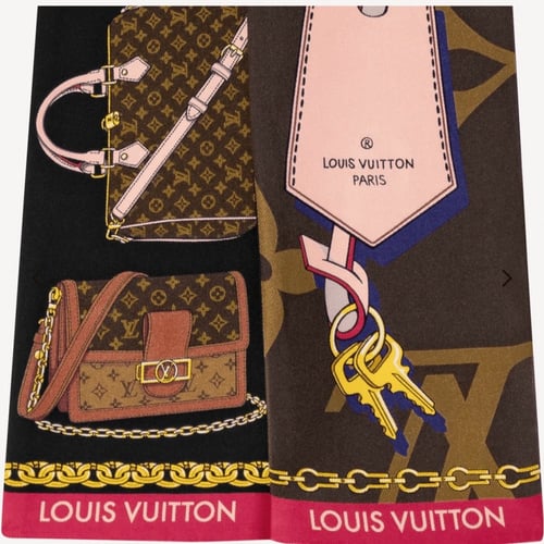 Louis Vuitton silk scarf