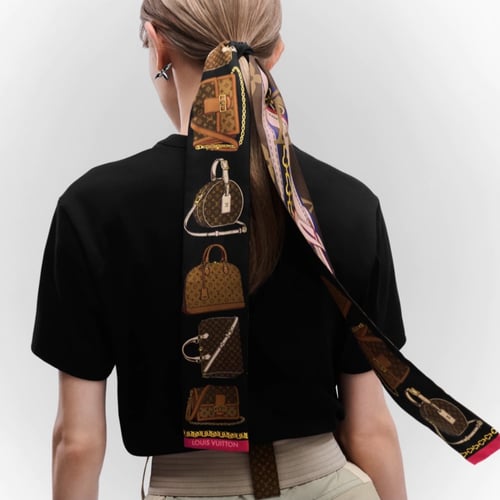 Louis Vuitton silk scarf