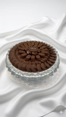 صينيه كرستال دائريه وزن كيلو مينى كرنشى + نيو لوجو...