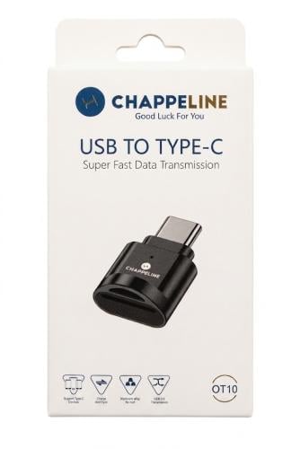 تشابي لاين محول وموزع OTG تحويل من USB إلى Type-C...