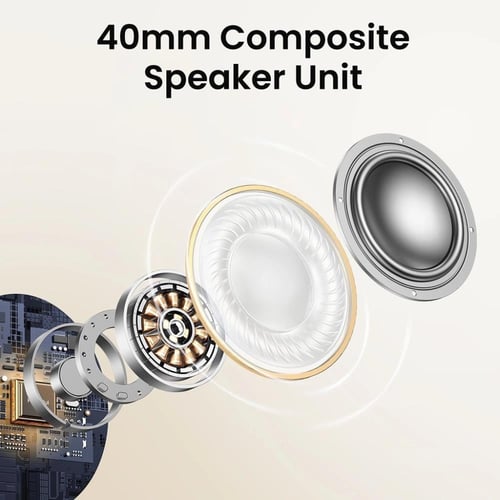 يوجرين HiTune MAx 5 سماعة رأس لاسلكية مع عزل الضوض...