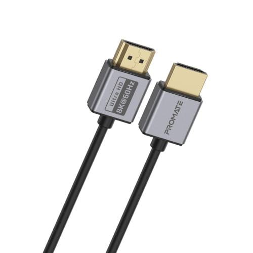 بروميت كابل HDMI 2.1 فائق السرعة بدقة 8K@60Hz وتصم...