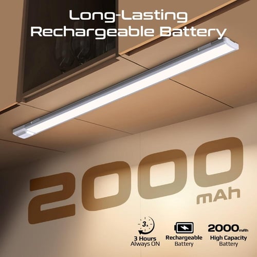 بروميت لوحة إضاءة LED ذكية بمستشعر حركة وشحن USB-C...