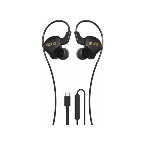 اي ون سماعة ان سلكية تايب سي اسود - EONE