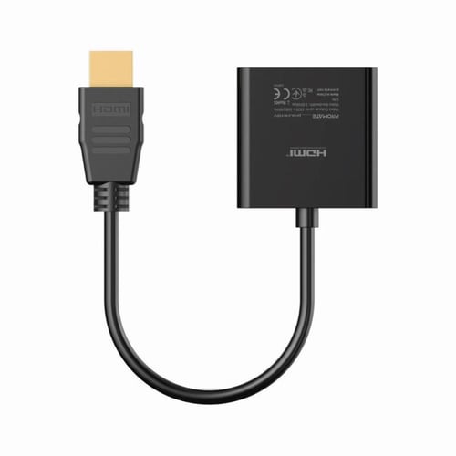 بروميت وصلة تحويل شاشة من HDMI الى VGA ابيض - ProL...