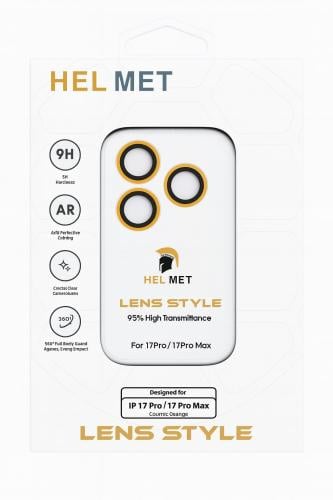 HELMET حماية عدسة كاميرا للايفون 17Pro/17 Pro Max...