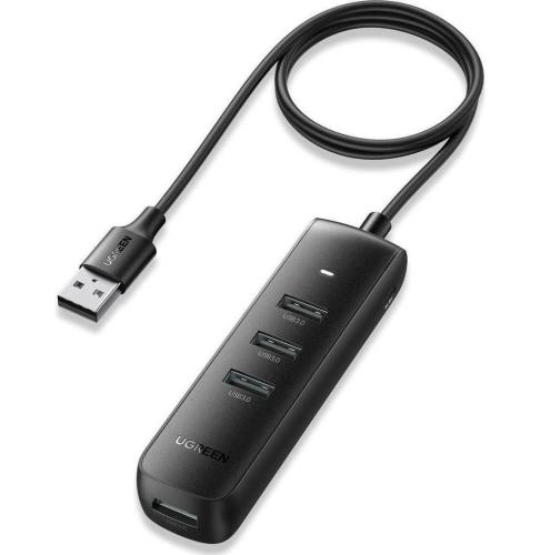 يوجرين موزع USB-A 4 منافذ USB 3.0 بطول 1 متر CM416