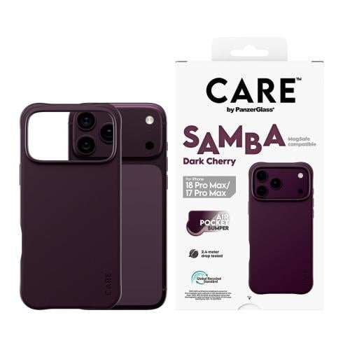 بانزر جلاس Samba كفر حماية مع دعم MagSafe لأجهزة i...