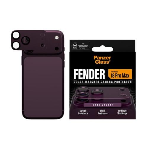 بانزر جلاس Fender غطاء حماية عدسات الكاميرا لأجهزة...