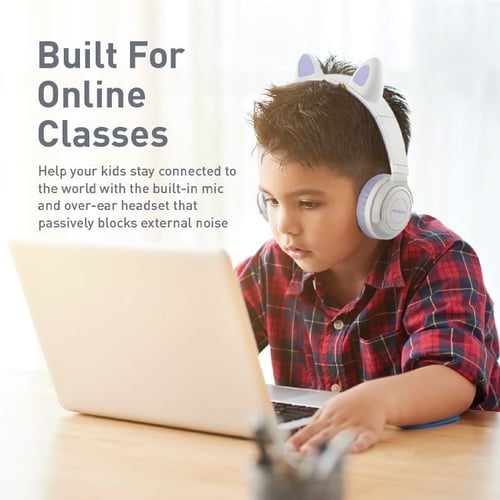 بروميت باندا سماعة رأس لاسلكية للاطفال لون - Panda...