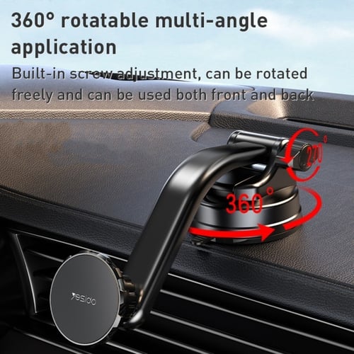 يسيدو حامل جوال مغناطيسي وقاعدة تثبيت بالشفط-C159