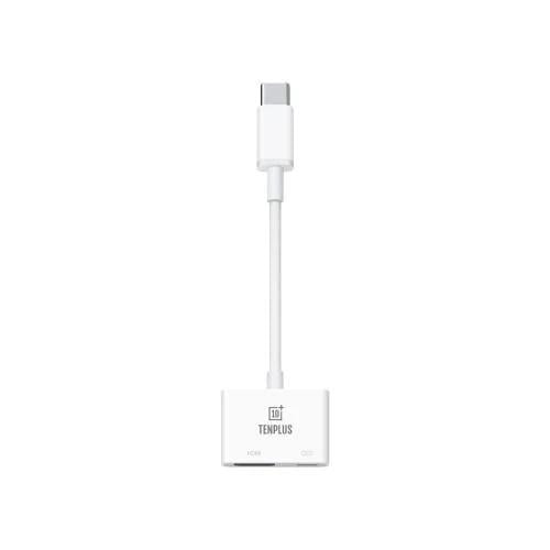 تن بلس وصلة تايب سي بمنفذ تايب سي ومنفذ HDMI اتش د...