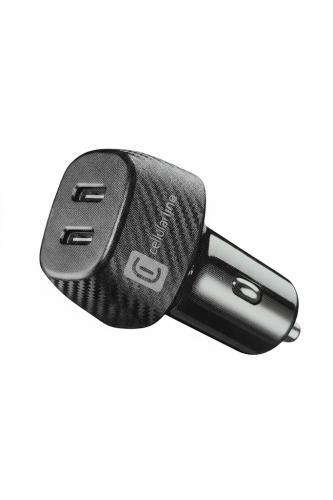 سيلورلاين شاحن جوال للسيارة 40 واط بمنفذين تايب سي...