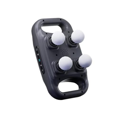 جهاز مساج باربعة رؤوس - رمادي