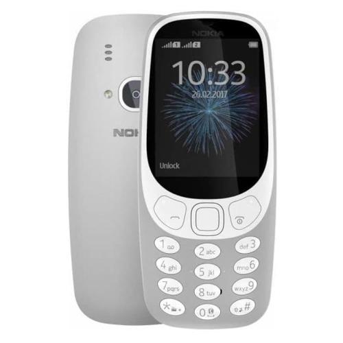 نوكيا 3310 شريحتين 2G - رمادي