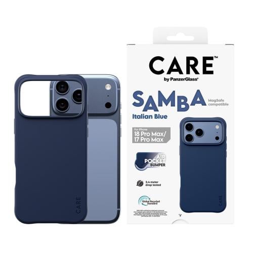 بانزر جلاس Samba كفر حماية مع دعم MagSafe لأجهزة i...