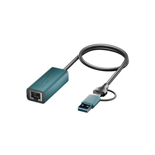 هيتز HEATZ محول إيثرنت جيجابت 2 في 1 - ZT87