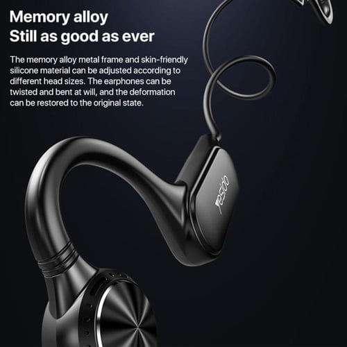 يسيدو سماعة اذن بشريط عنق بلوتوث لاسلكي أسود-YSP12