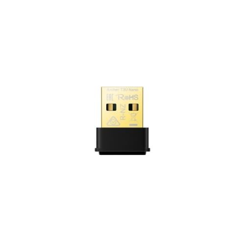 تي بي لينك محول يو اس بي وايرلس AC1300 Nano - اسود