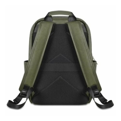 ويو شنطة ظهر جلد يوريثان - اخضر زيتي