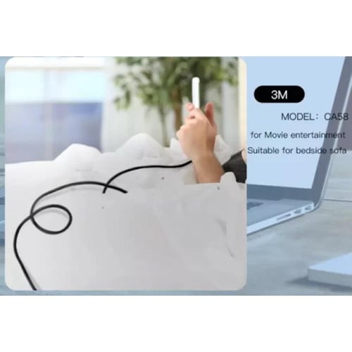 يسيدو كيبل شحن ونقل بيانات 3 متر تايب سي Type-C قم...