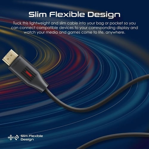 بروميت سلك فيديو صوتي اتش دي ام اي 4K بوضوح عالي 6...