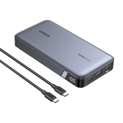 يوجرين بطارية متنقلة بمنفذين PD ومنفذ USB بسعة 250...