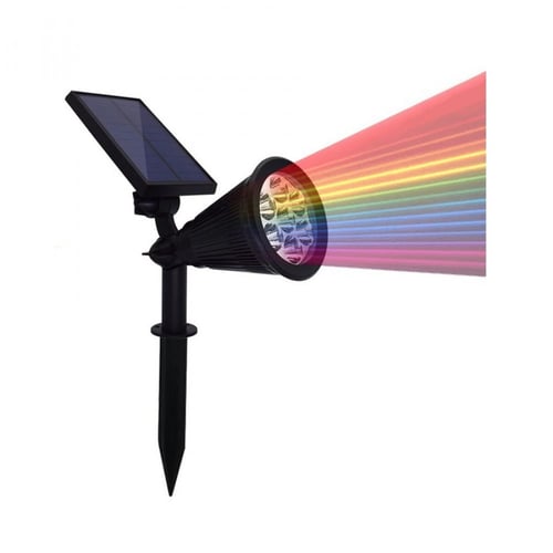 لمبة حديقة وزينة بالطاقة الشمسية LED متعددة الألوا...