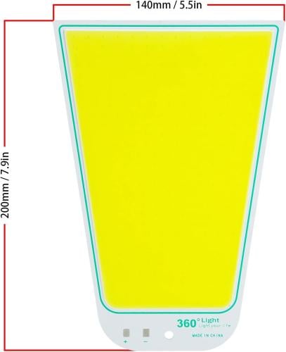 شريحة إضاءة ليد كبيرة، مناسبة لتكون لمبة سنارة