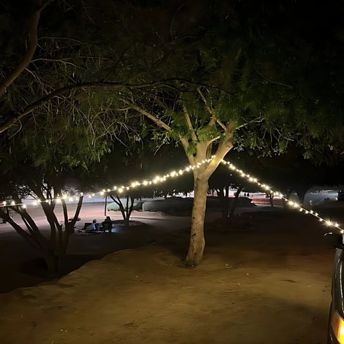 لمبة رحلات LED متعددة الوظائف مع عقد لمبات لون كري...