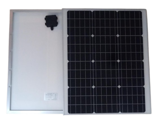 لوح طاقة شمسية 70 واط 12 فولت لشحن بطاريات 12V ومن...