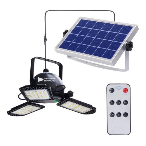 لمبة طاقة شمسية معلقة قابلة للتعديل مع إضاءة تلقائ...