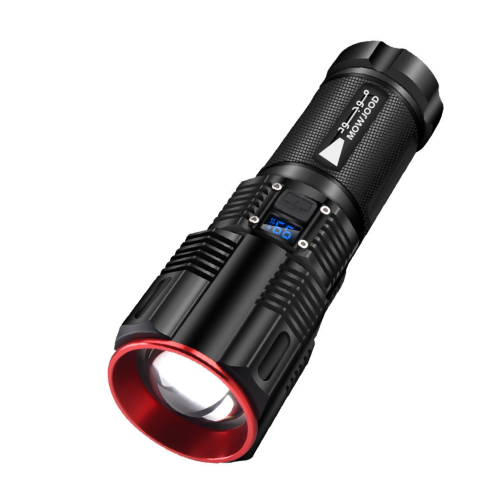 كشاف يدوي LED بقدرة 2000 لومن بخاصية تركيز وتكبير...