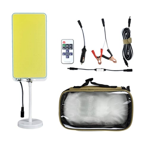 لمبة جلسة مع ريموت 3950 شمعة كريمي - للتخييم و الر...