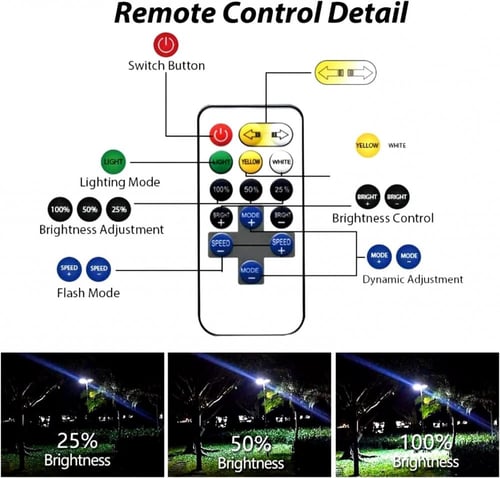 لمبة سنارة لونين مع قاعدة جانبية وشنطة - AAA014