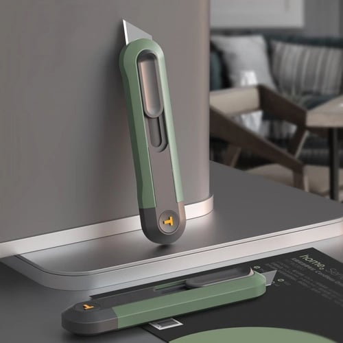 سكين مشرط مع 10 شفرات الألومنيوم - AAA067