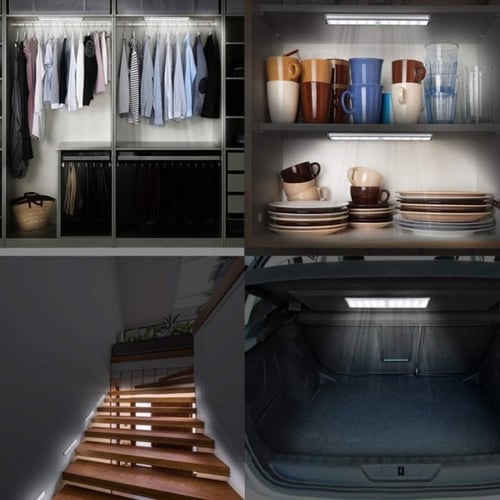 إضاءة لاسلكية قابلة لإعادة الشحن للمطبخ والممرات و...