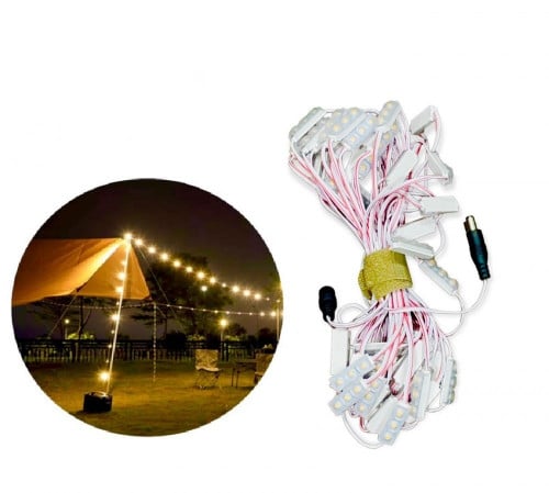 عقد لمبات للرحلات كريمي 10 متر على ولاعة السيارة 3...