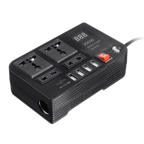 محول كهرباء للسيارة من 12v الى 220v للسيارة ,والبط...