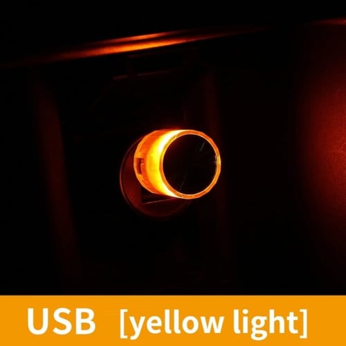 لمبة ولاعة سيارة وبيت USB صغيرة كريمي AAA076