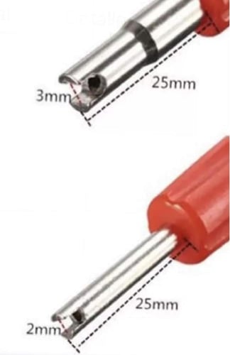 مفك بلف تنسيم هواء مزدوج مفتاح تنسيم هواء كفرات ال...