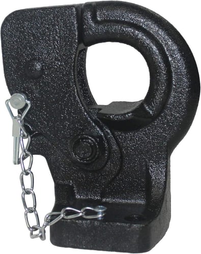 قفل هوك سحب أسود مع مسامير تثبيت وقفل أمان AAA328