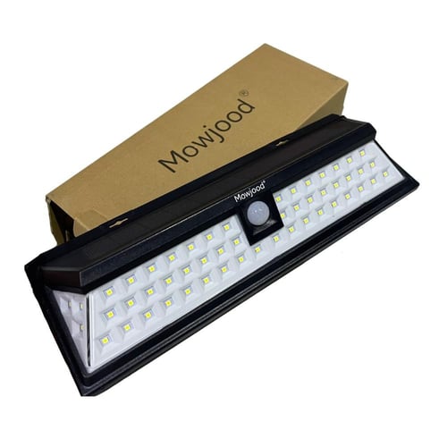 لمبة طاقة شمسية كريمية مع حساس حركة مقاومة للماء و...